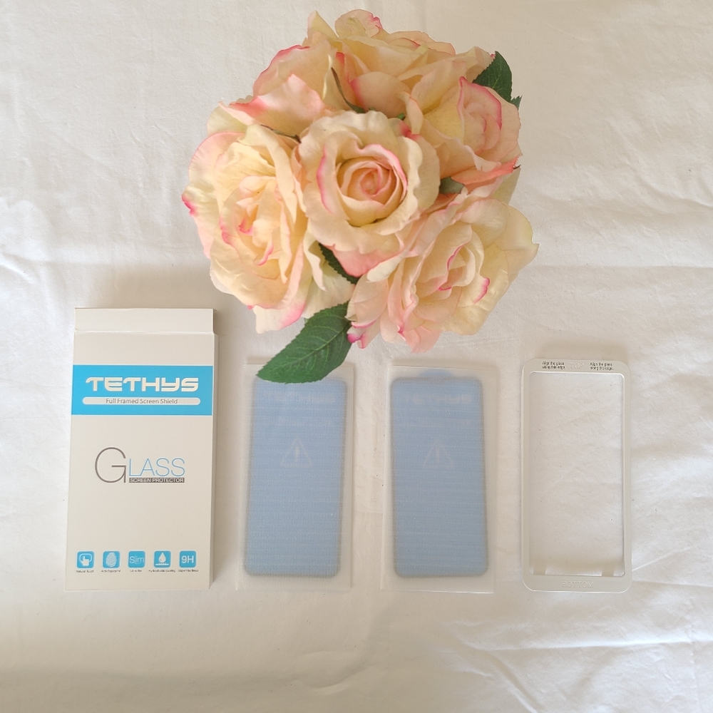 iPhone 11/XR Tethys Full Frame Tempered Glass Screen Protector